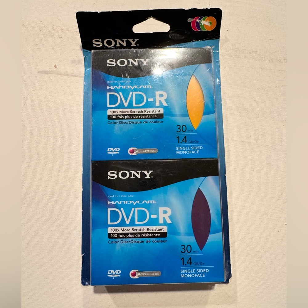 Sony Handycam DVD-R 1.4GB - 8 pack